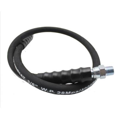 China Car Wash Station Accessories 4000psi Pressure Joint Pipe Car Washer Jet Washer Pressure Hose for sale