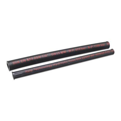 China Wear Resistant Synthetic Rubber MSHA Approved SAE100R1 Hydraulic Rubber Hydraulic Hose Flexible Rubber Hose for sale