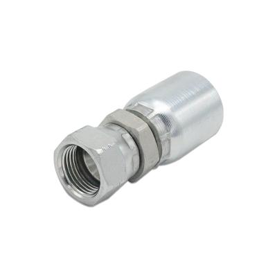 China Ferrule: 20# Carbon Steel / Fitting: 45# Carbon Steel 45# JIC Female One Piece Hydraulic Compression Fitting for sale