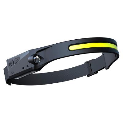 China Emergency 350 Lumen 10W COB Headlamp Outdoor Waterproof Lighting High Power Rechargeable Headlamps for sale