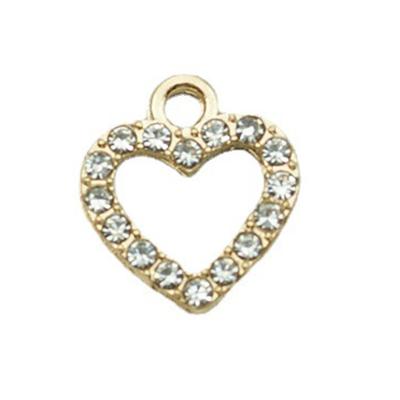 China Romantic XUE YI Factory Hollowed Out Heart Shaped Jewelry Pendant Ornament for sale