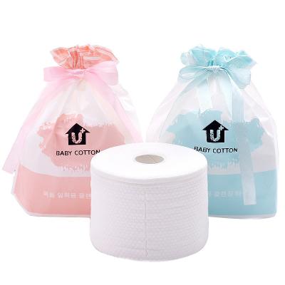 China 2021 Disposable Makeup Cotton Face Cleansing Towel Soft Nonwoven Safe For Kids for sale