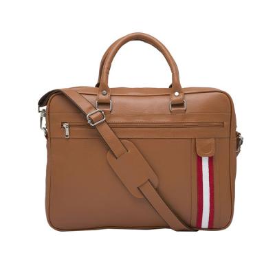 China EW0214 Classic Fashion Executive Office Bag Business Classic Tan Leather Bag Men for sale