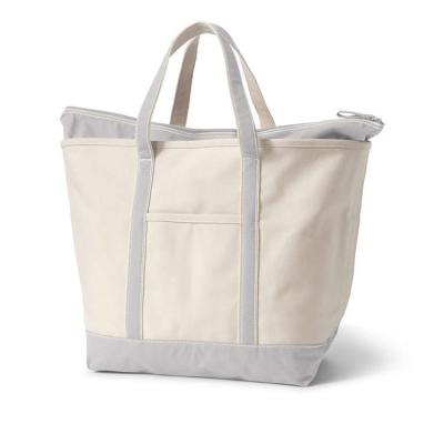 China Wholesale Water Proof Designer Personalized Cotton Canvas Beach Tote Bag for sale