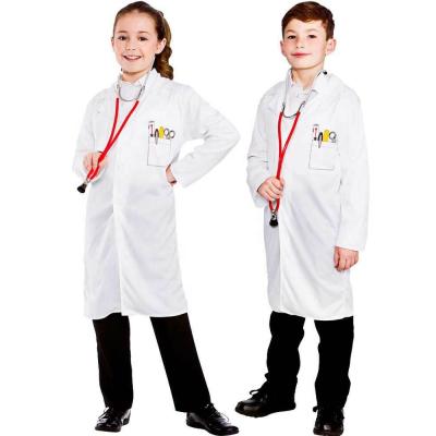 China Kid's Breathable Breathable Classroom Coat Durable Lab Lab Coats For Kids Scientists Doctors for sale