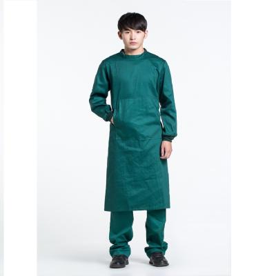 China Reusable Cloth United Sterile Operating Surgical Gown Eco-Friendly Hospital Gown Medical Gown Eco-Friendly for sale