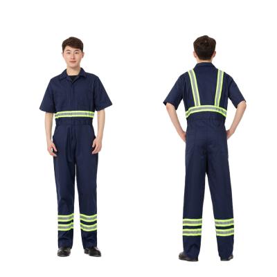 China OEM Factory Eco-Friendly Reflective Men's Protective Coveralls For Oil And Gas Industry Men's Workwear for sale