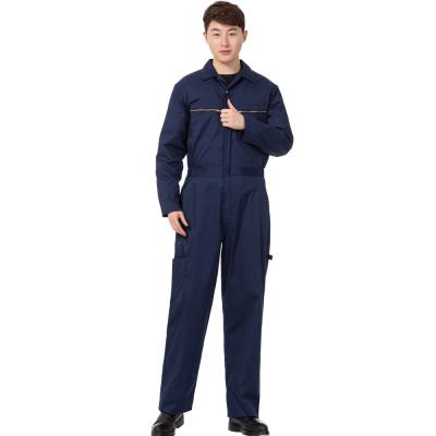 China Protective One Piece Security Zipper Pocket Workwear Uniform Coverall Eco-Friendly Eco-Friendly Security for sale