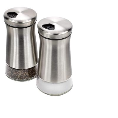 China Viable Fast Delivery Stainless Steel Salt and Pepper Shaker,Eco-Friendly Hole Adjustable Size Sieve Herb and Spice Tools for sale