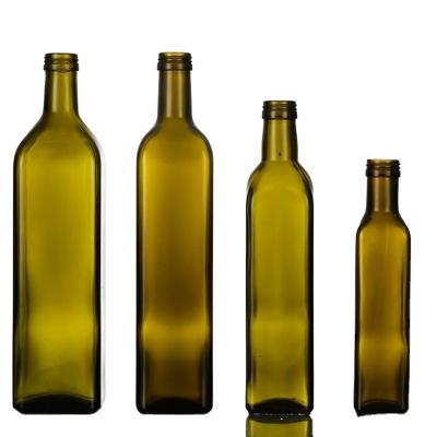 China Food Free Sample Small Olive Oil In Glass Bottles 250Ml Clear Small Olive Oil Bottles for sale