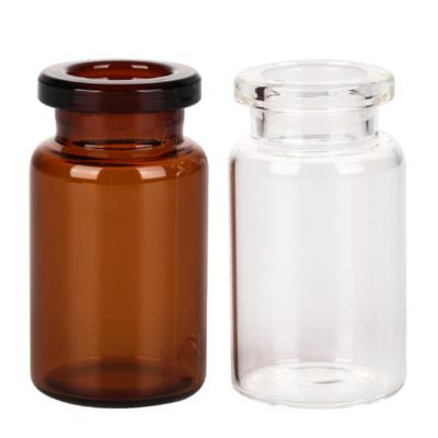 China Medicine Penicillin Bottle Glass Bottle Injection Medical Vials For Glass Antibiotics Vial Small Molded Glass Bottle for sale