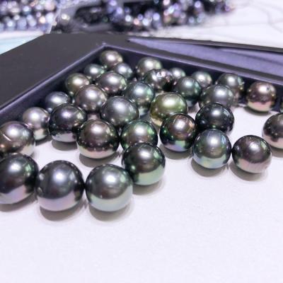 China Jewelry making wholesale loose freshwater black gold flatback pearl prices real edison pearl shell beads for jewelry making for sale