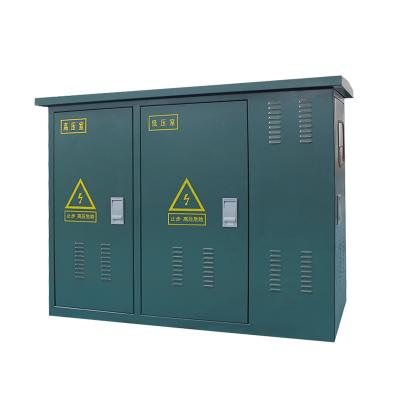 China Industrial Power Supplies ZGS 400v Outdoor Step Up 250kVA Transformer Protection Mounted Transformer Substation for sale