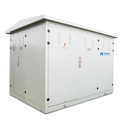 China Power Customized Step Down Transformer 1000kVA Oil Type Compact Three Phase Transformer Substation for sale