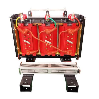 China Three Phase 125kVA Power Step Up Electric Power Transformer 10kV Amorphous Alloy Dry Type Transformer for sale