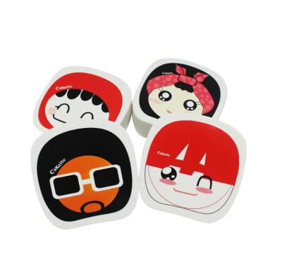 China Girls Fashion Custom Logo Contact Lens Case Colorful Contact Lenses Travel Kit Box for sale