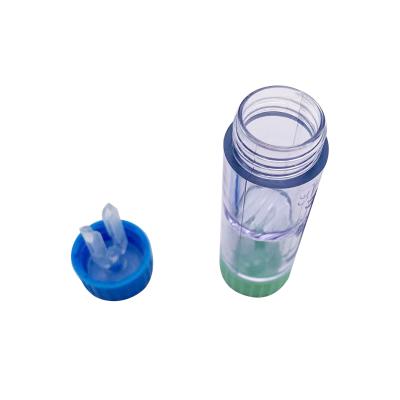 China Contact Lens Box RGP Contact Lens Case With Mirror Plastic Portable Contact Lenses Storage Bottle for sale