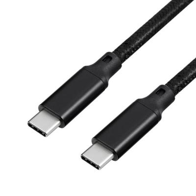 China Newest JUyuanxin Multifunctional Cabo Usb C Braided Audio Video Cable 100w 10gbps PD 20v 5a Support 4k Transfer Speed ​​Usb 3.1 PD Gen2 Usb Cable for sale