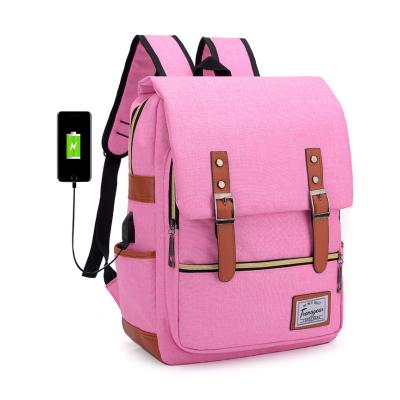 China Waterproof USB Laptop Backpack Business Travel Outdoor Charging Backpack for sale