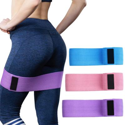 China Custom Logo Home Exercise Yoga Elastic Resistance Band Workout Gym Exercise Booty Resistance Bands Set for sale