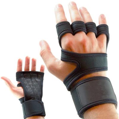 China Unisex Gym Sports Weightlifting Gloves Non-Slip Durable Outdoor Climbing Rising Training Gloves for sale