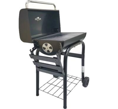 China Easily Assembled Wood Pellet Smoker Grill BBQ Charcoal Grills Cart Charcoal BBQ Smoking Grill for sale