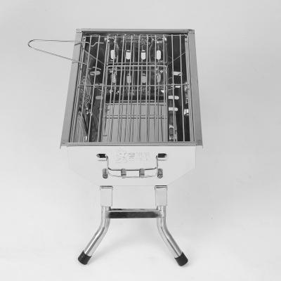 China Easily Assembled BBQ Charcoal Mexico Charcoal Barbecue Stainless Camping Grill from zhangshan factory for sale