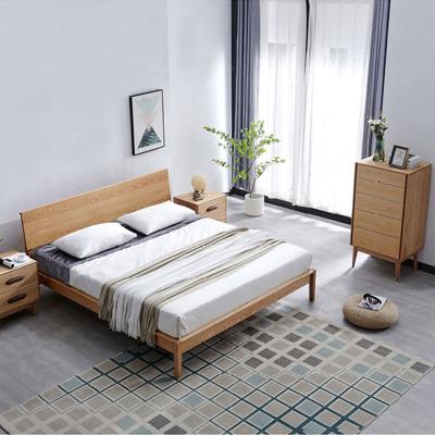 China The connection of the key parts is stable factory manufacturing various high quality Double King Bed Set Furniture for sale