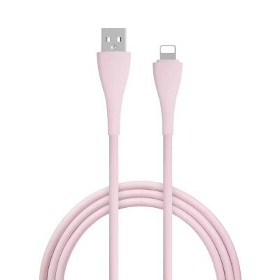 China Mobile Phone 1m/2m/3m USB To Light Up Cable White/Pink/Blue USB Cables PD 18w Compatible For iPhone Cable for sale