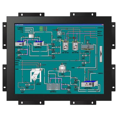 China Industrial Application Outdoor Industrial Touch Monitor Enclosed Type 15 Inch Open Frame LCD Touch Monitor for sale