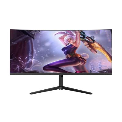 China Factory direct 120hz OEM 35 inch curved 4k curved frameless gaming monitor for sale