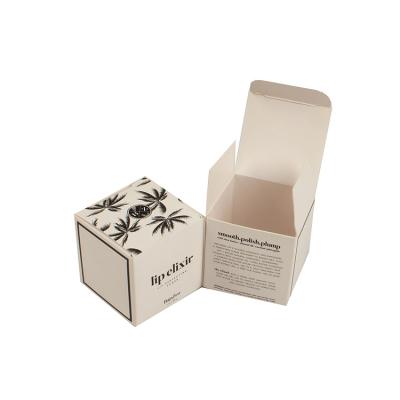 China Disposable Custom Printing Cosmetic Folding Cartons Packaging Box for sale