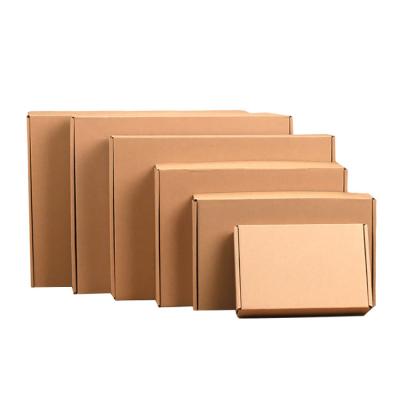 China Customized Recyclable Recyclable Gift Box Kraft Paper Design Corrugated Cardboard Packaging Boxes Ad Box For Packaging for sale