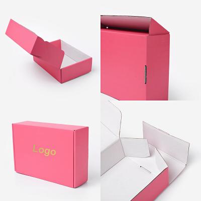 China Recycled Materials Printed Beautiful Design Cardboard Box Postal Luxury Medicine Gift Box Paper Shipping Packaging For Shipping for sale