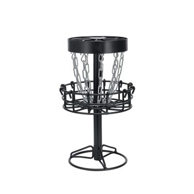 China Wholesale Outdoor Game Disc Golf Baskets Best Selling Mini Disc Golf Basket for Indoor and Outdoor Toy Set for sale