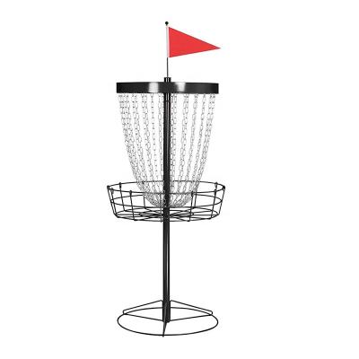 China China Supplier Outdoor Golf Cart Portable Game Metal Disc Golf Practice Basket for sale