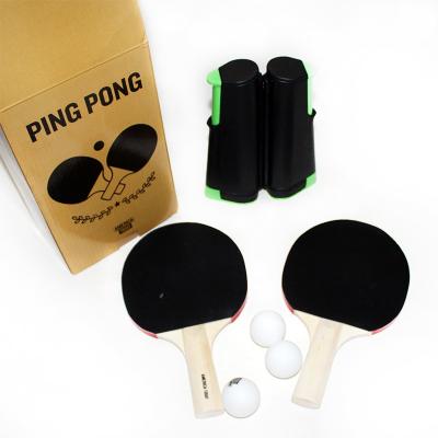 China OEM eco-friendly wholesale professional ping pong bats and rackets tennis racket handle ping pong racket ping pong blade for sale