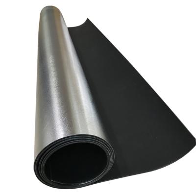 China Soundproofing Aluminum Foil MLV Barrier Wall Material Insulation MLV PVC Acoustic Vinyl Flooring Underlayment for sale