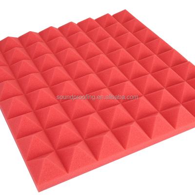 China Polyurthane Polyurethane Foam Sound Insulation Pyramid Acoustic Foam Sponge for sale