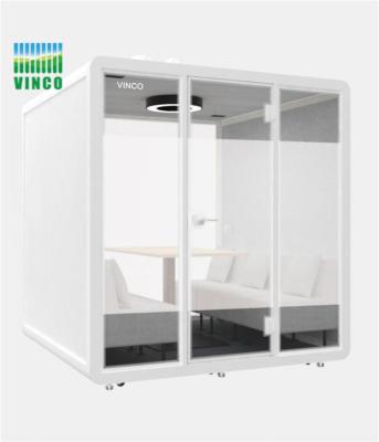 China Modern Privacy Booth Office Meeting Pod Sound Insulation Soundproof Phone Booth for sale