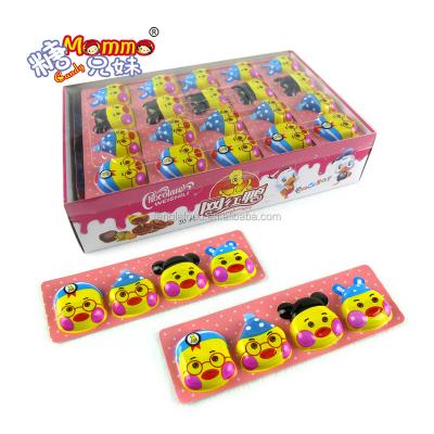 China cafemimi normal duck chocolate tablet packaging box shape cartoon animal chocolate egg for sale