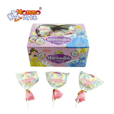 China Full Size Box Packing Soft Fruit 10g Marshmallow Flavor Swirl Twist Soft Lollipop for sale