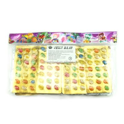 China GC-012 Full Size Bag Packing Halal Mini Berry Fruit Jelly Tablet Candy Soft Jelly Beans Jelly Beans for sale