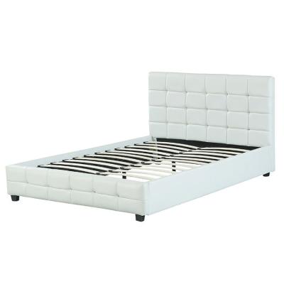 China Balanced headbord& Footboard Free Sample Adjustable Panel Hotel Spring Slat Bed Base for sale