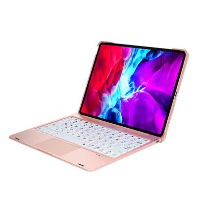 China Hot Selling Multifunction Portable Anti-ghosting High Protective For Ipad Pro 2018/2020 Keyboard Case Pink for sale