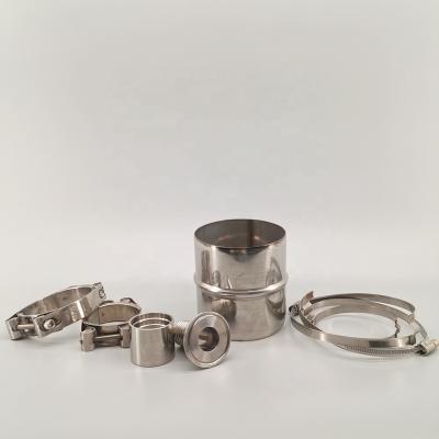 China Fastening Flat Hose Stainless Steel Clamps For Flexible Polyurethane Hose for sale