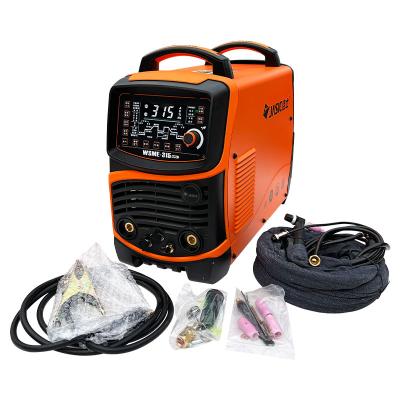 China PORTABLE AC/DC Pulse Welding Machine WSME-315 (E203II) JASIC Argon Arc Welding Machine Dual Function Industrial Grade Stainless Chamber for sale