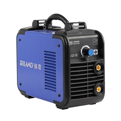 Chine Small Welder Stores RILAND ARC-200GE Household Electric Portable Inverter Construction Material DC Weldermulti-function 220V à vendre