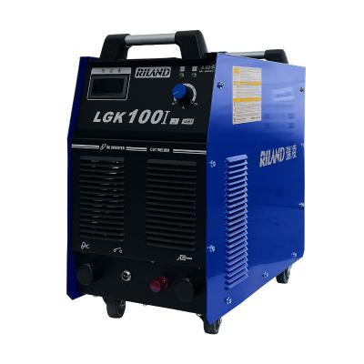 China Construction Material Stores RILAND LGK-100IJ Industrial Grade Standard Inverter DC Air Plasma Cutter 3 Phase 380V AC Plasma Cutting Off Power Supply for sale