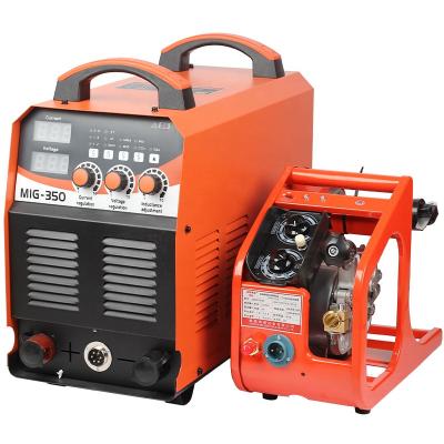 China Building Material Shops HANQI MIG MAG TIG Welding Machine Muttahida Majlis-e-Amal 4 IN 1 350A MIG Inverted DC Welder for sale